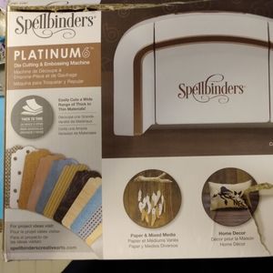 Platinum 6 Die Cutting and Embossing Machine - 6" Platform